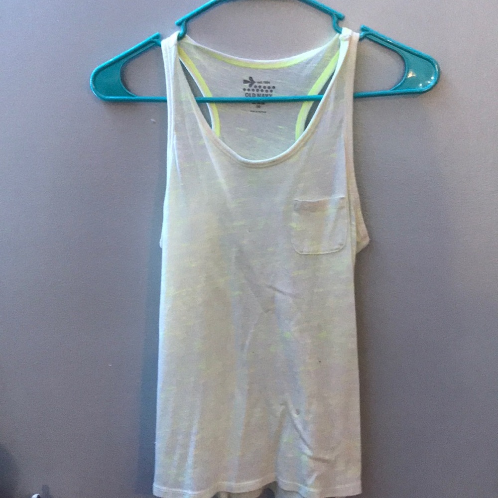 White tank top